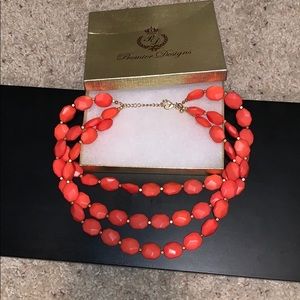 Gorgeous coral necklace